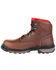 Image #3 - Rocky Men's Rams Horn Waterproof Work Boots - Composite Toe, Dark Brown, hi-res