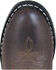 Image #2 - Smoky Mountain Toddler Girls' Monterey Western Boots - Round Toe, Brown, hi-res