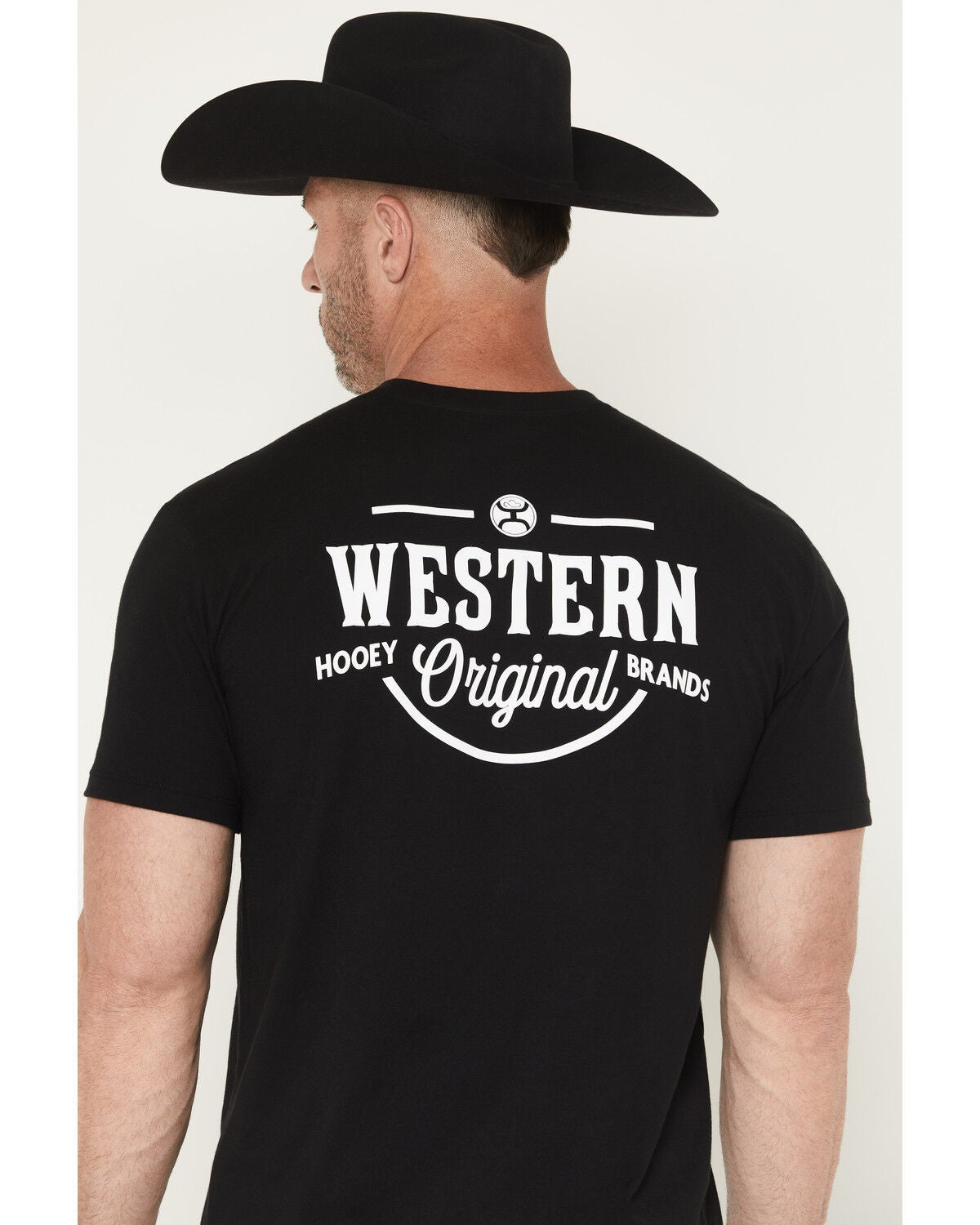 Image #4 - Hooey Men's Western OG Short Sleeve Graphic T-Shirt, Black, hi-res