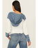 Image #4 - Cleo + Wolf Women's Emily American Blues Knit Hooded Shirt, Sand, hi-res