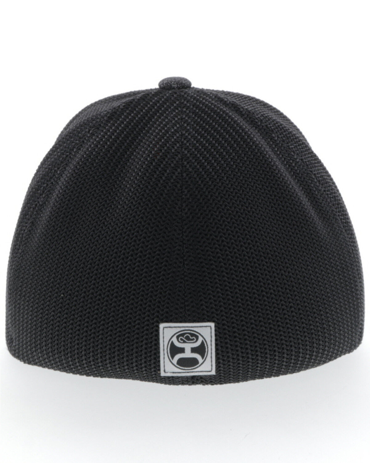 Image #2 - Hooey Men's Doc FlexFit Trucker Cap, Charcoal, hi-res