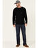 Image #2 - Ariat Men's Solid Rebar Workman Full Coverage Graphic Long Sleeve Work T-Shirt, Black, hi-res