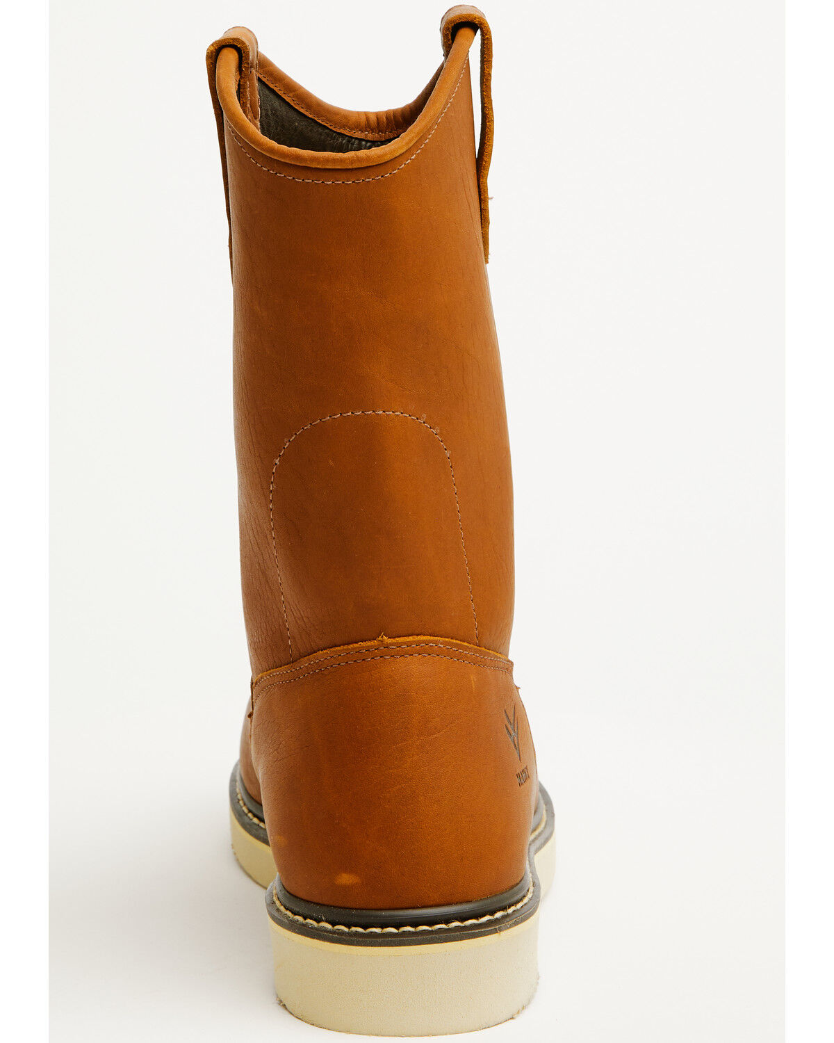 Image #5 - Hawx Men's Pull-On Barnyard Leather Work Boots - Composite Toe, Tan, hi-res