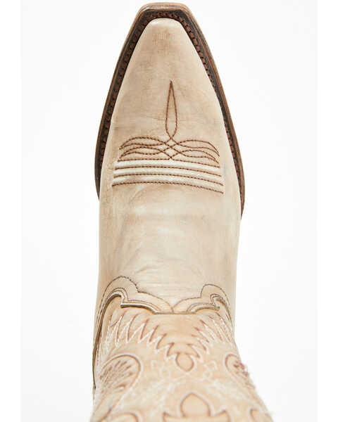 Image #6 - Corral Women's Tall Western Boots - Snip Toe , Sand, hi-res