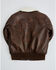 Image #3 - Urban Republic Toddler Boys' Faux Leather Aviator Jacket, Dark Brown, hi-res