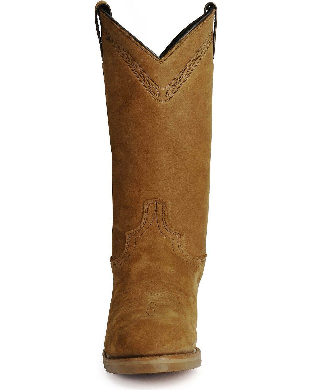 round toe cowboy work boots