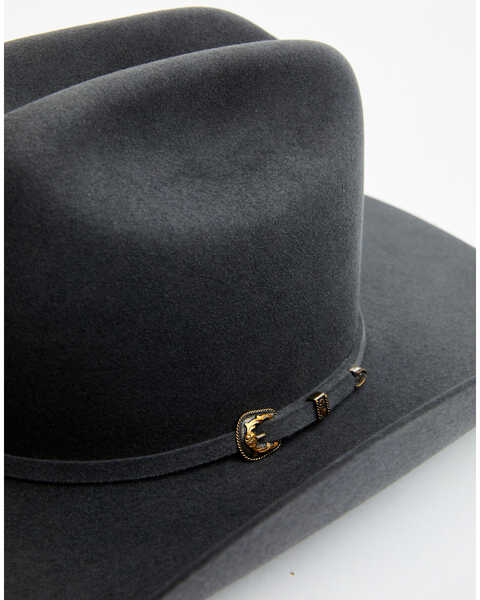 Image #2 - Cody James Black 1978® Waco 10X Felt Cowboy Hat , Dark Grey, hi-res
