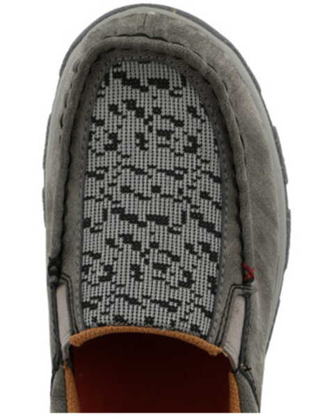 Image #6 - Twisted X Women's Slip-On Driving Mocs, Grey, hi-res
