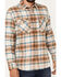 Image #3 - Pendleton Men's Burnside Large Plaid Print Button-Down Western Flannel Shirt , Tan, hi-res
