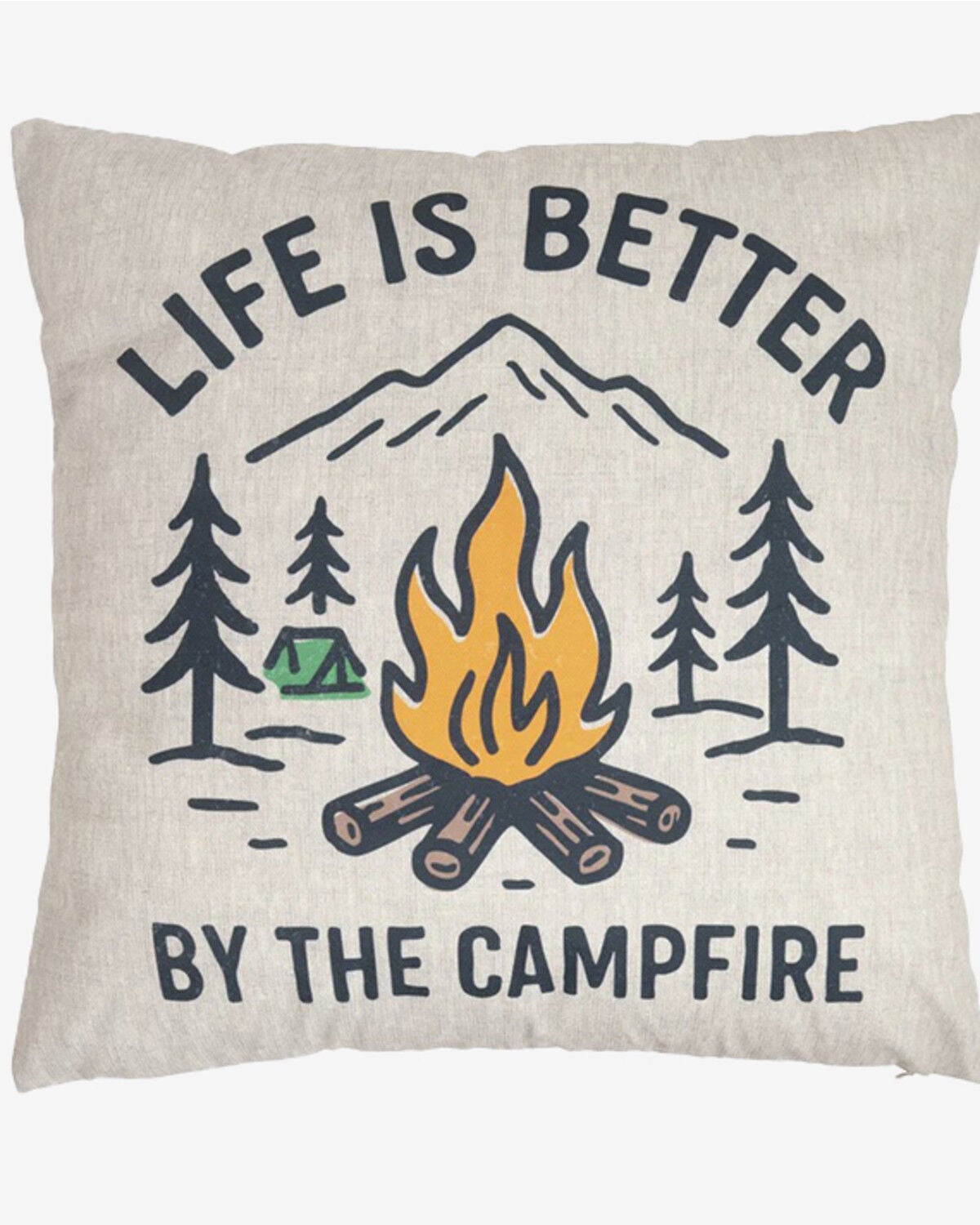Carstens Home Campfire Outdoor Pillow, Multi, hi-res