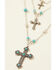 Image #2 - Shyanne Women's Cross Jewelry Set - 2 Piece, Silver, hi-res