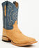 Image #1 - Tony Lama Men's Boot Barn Exclusive Heritage Carlos Exotic Sueded Ostrich Western Boots - Broad Square Toe, Brown, hi-res