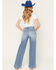 Image #3 - 7 For All Mankind Women's Love Soul Lotta Twisted Seam High Rise Stretch Trouser Jeans, Light Wash, hi-res