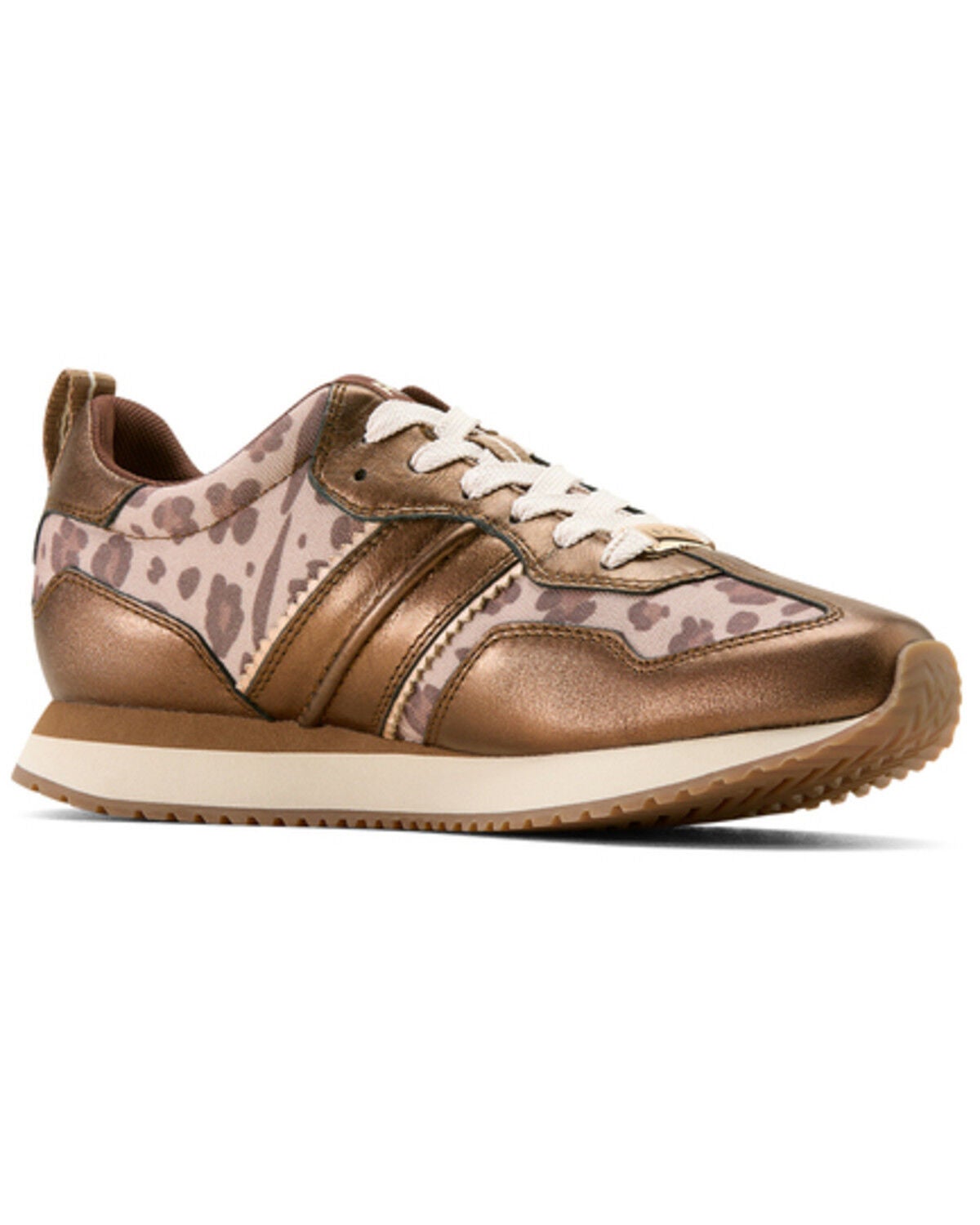 Image #1 - Ariat Women's Ranch Runner Leopard Print Casual Shoes, Leopard, hi-res