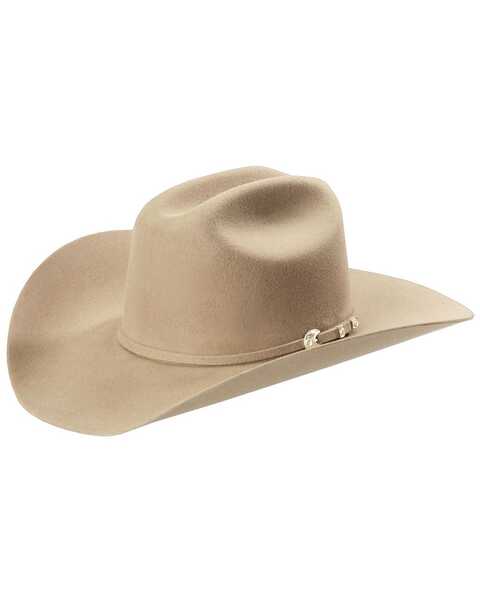 Stetson Men's 4X Corral Wool Cowboy Hat, Sand, hi-res