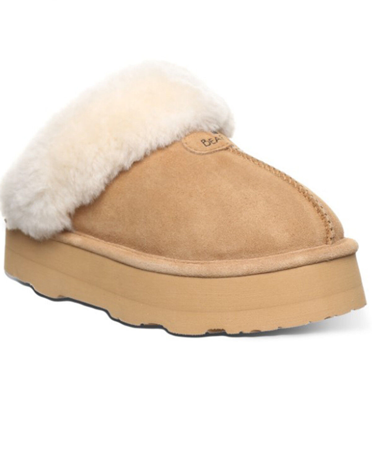 Image #1 - Bearpaw Women's Retro Loki Platform Slippers, Brown, hi-res