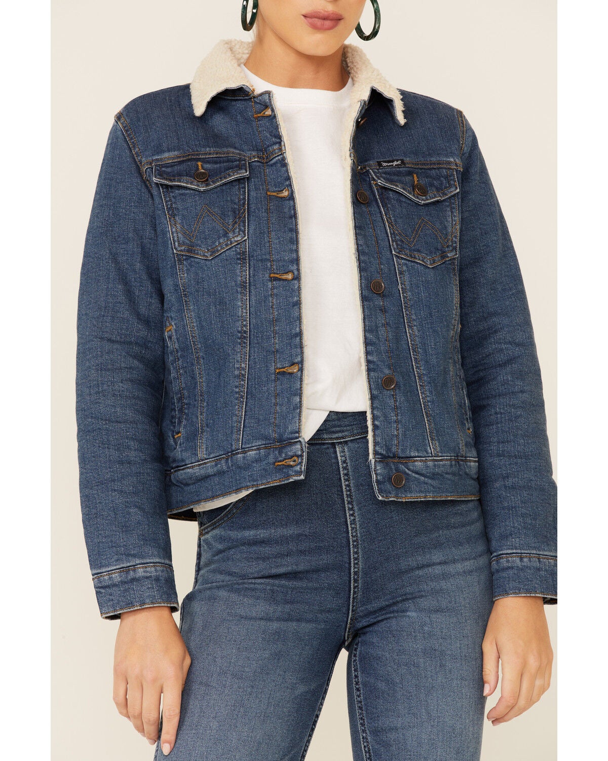 Wrangler Women's Sherpa-lined Denim 