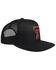 Image #4 - Hey Men's Texas Tech Logo Patch Mesh Ball Cap, Black, hi-res