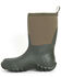 Muck Boots Men's Edgewater Classic Rubber Boots - Round Toe, Green, hi-res