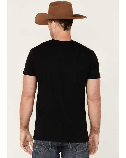 Cody James Men's Boot Prints Graphic Short Sleeve T-Shirt , Black, hi-res