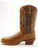 Image #3 - Laredo Men's Kent Performance Western Boots - Square Toe, Tan, hi-res