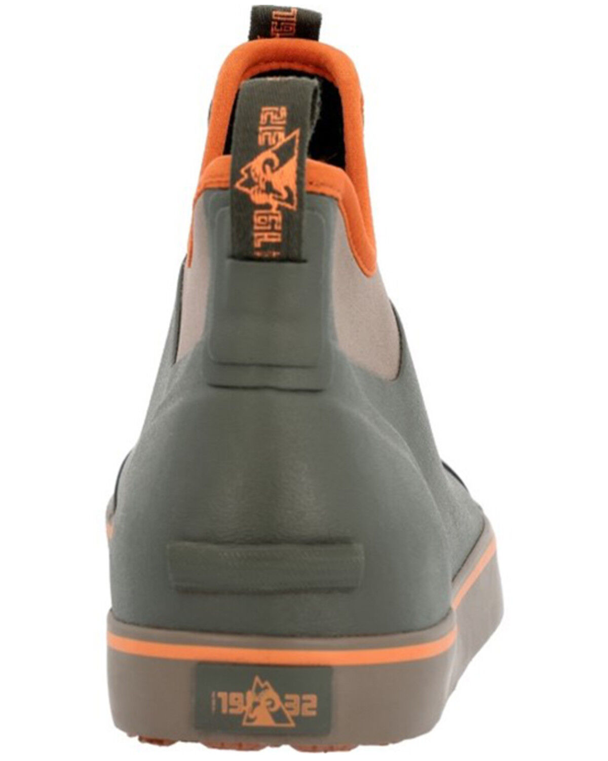 Image #5 - Rocky Men's Dry-Strike Waterproof Pull On Deck Boots - Round Toe, Olive, hi-res