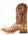 Cody James Men's Caiman Belly Western Boots - Broad Square Toe, Brown, hi-res