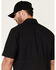 Image #5 - Ariat Men's Solid Black Ventek Outbound Short Sleeve Button-Down Western Shirt - Big, Black, hi-res