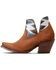 Image #2 - Ariat Women's Chimayo Roughout Booties - Snip Toe, Brown, hi-res