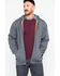 Image #1 - Hawx Men's Zip-Front Hooded Work Jacket , Charcoal, hi-res