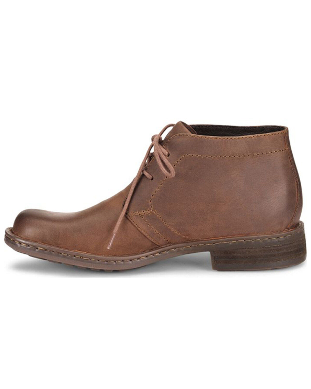 Image #3 - Born Men's Harrison Casual Shoes, Brown, hi-res