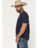 Image #3 - Smith & Wesson Men's American Tradition Short Sleeve Graphic T-Shirt, Navy, hi-res