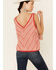 Image #5 - Wrangler Women's Red Striped Sweater Knit Tank Top , Red, hi-res