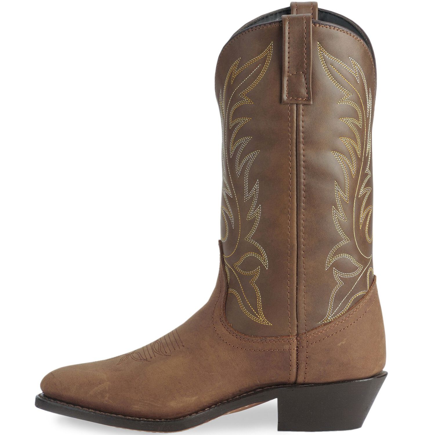 Image #3 - Laredo Women's Kadi Western Boots - Round Toe, Tan, hi-res