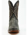 Image #4 - Dan Post Men's 11" Exotic Ostrich Leg Western Boots - Square Toe , Grey, hi-res
