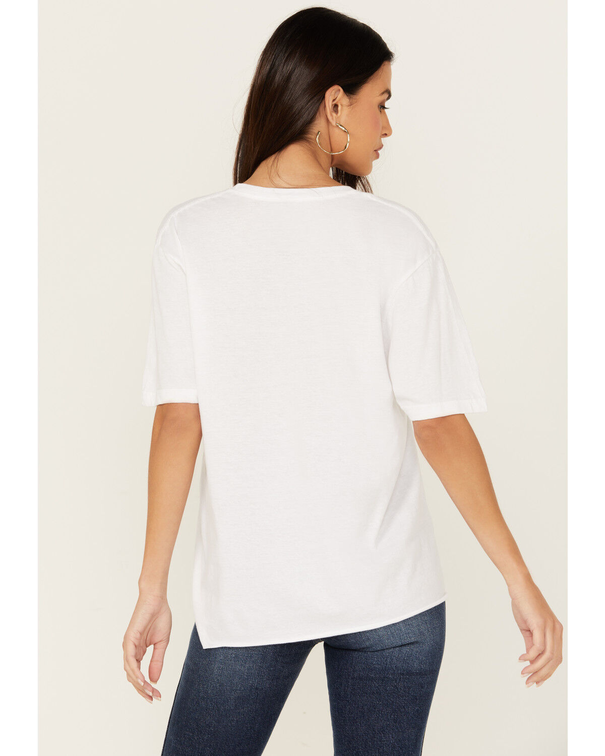 Image #4 - Bohemian Cowgirl Women's Dolly 4 Pres Short Sleeve Graphic Tee, White, hi-res