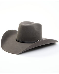Cody James Top Hand 3X Felt Cowboy Hat , Grey, hi-res