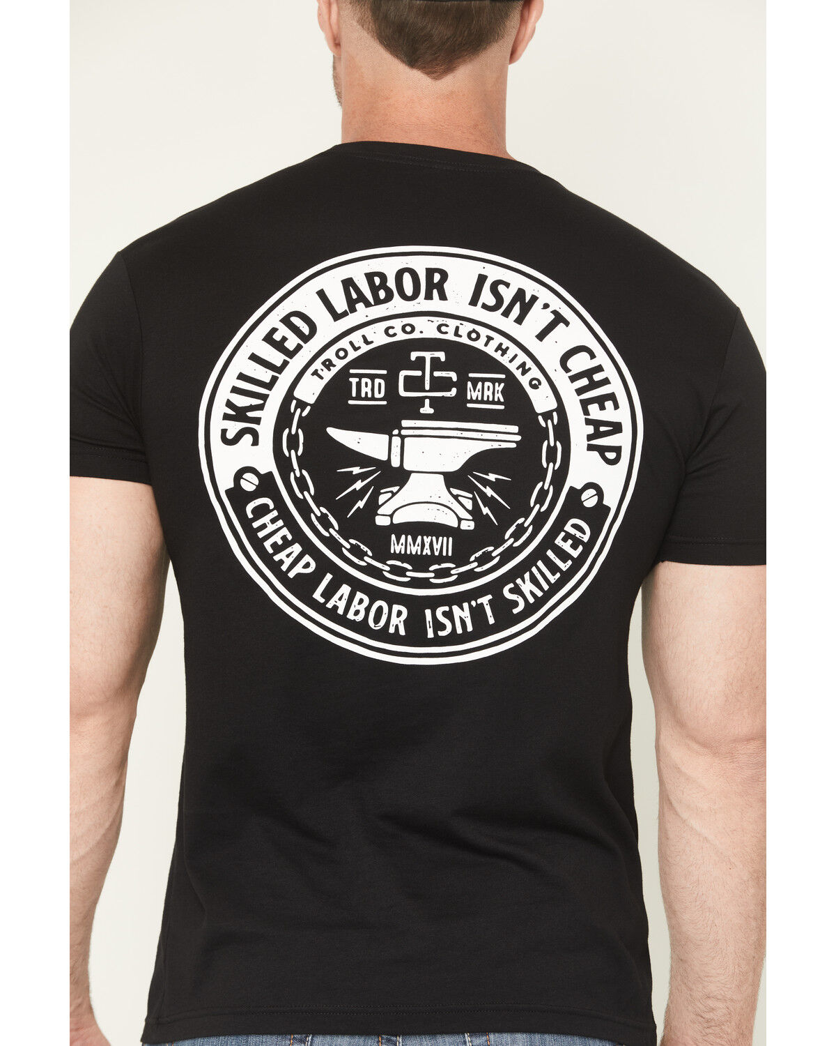 Image #4 - Troll Co Men's Slic Short Sleeve Graphic T-Shirt, Black, hi-res