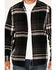 Image #3 - Brothers and Sons Men's Barrell Burley Plaid Print Long Sleeve Button-Down Flannel Shirt, Black, hi-res