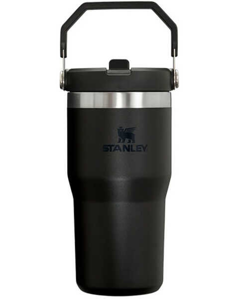 Image #1 - Stanley IceFlow™ Flip Straw 20oz Tumbler , Black, hi-res