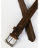 Image #2 - Hawx Men's Textured Leather Belt, Medium Brown, hi-res