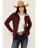Image #1 - Ariat Women's Solid Performance Softshell Jacket, Maroon, hi-res