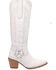 Dingo Women's Heavens to Betsy Western Boots - Pointed Toe, White, hi-res