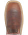 Image #4 - Wolverine Men's Rancher Durashocks® CarbonMAX® Wellington Work Boots - Composite Toe, Red, hi-res