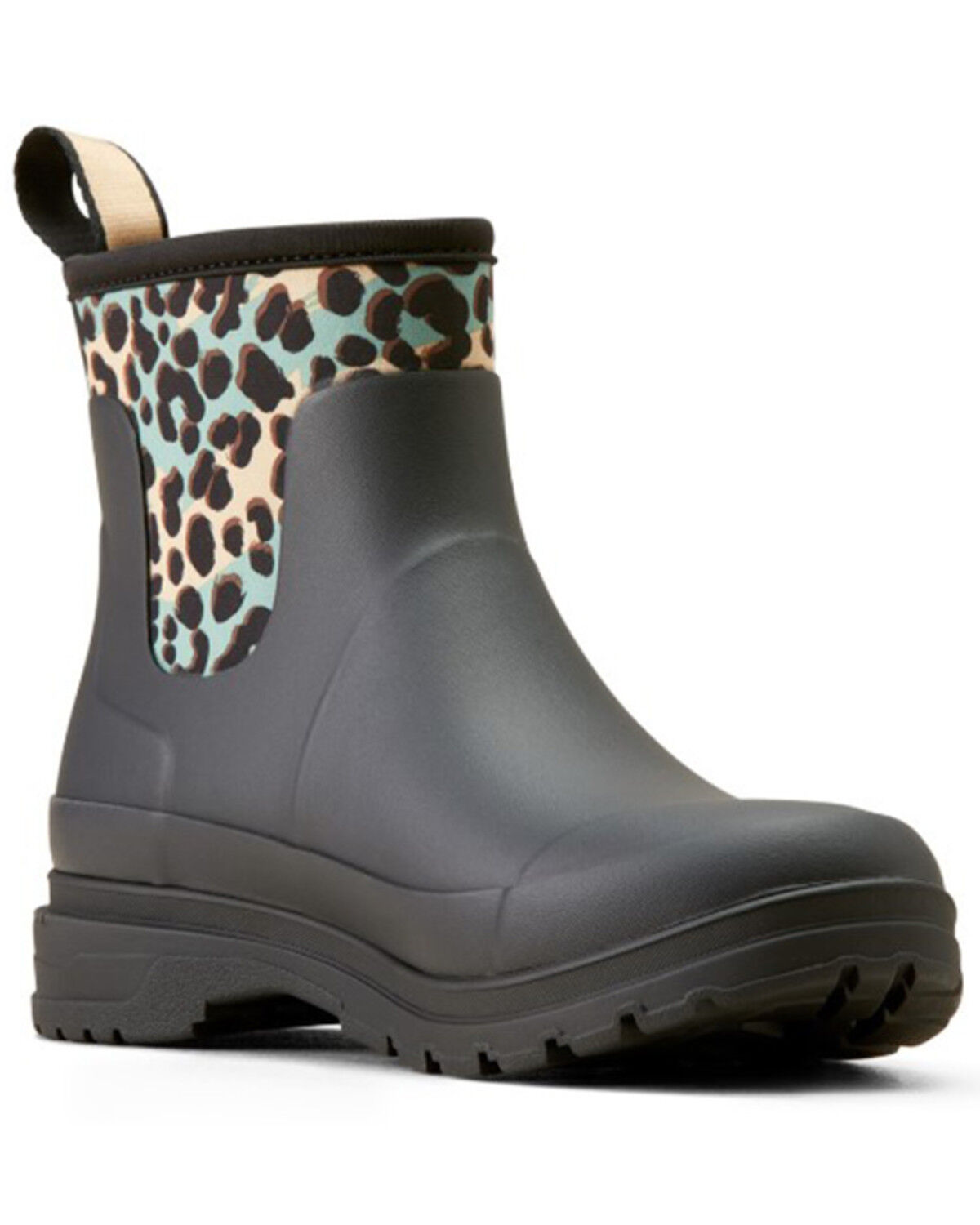 Image #1 - Ariat Women's Kelmarsh Shortie Rubber Boots - Round Toe, Black, hi-res