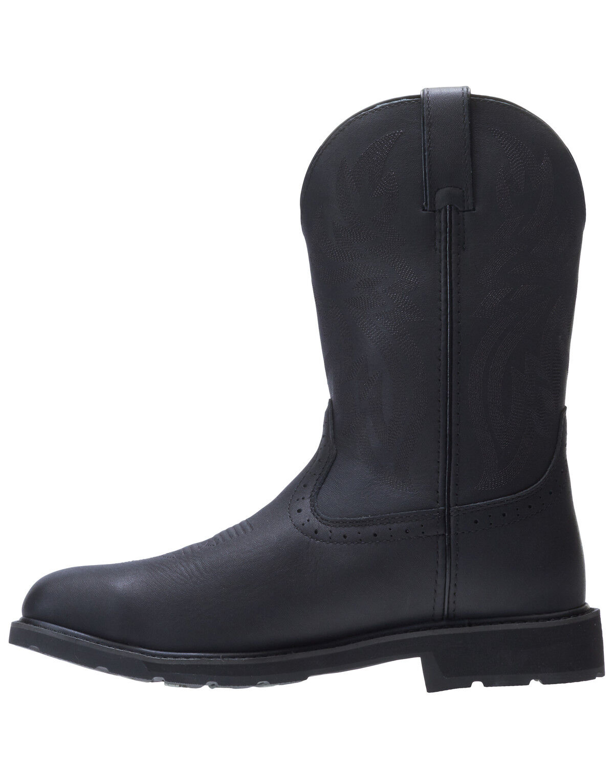 black western work boots