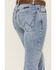 Image #4 - Wrangler Women's Nadia Medium Wash Mid Rise Ultimate Riding Bootcut Stretch Denim Jeans, Medium Wash, hi-res