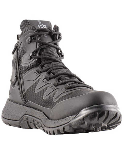Image #1 - Belleville Men's Vapor Waterproof Work Boots - Soft Toe, Black, hi-res