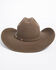 Image #3 - American Hat Co. Men's Pecan 7X Fur Felt Self Buckle Felt Cowboy Hat, , hi-res