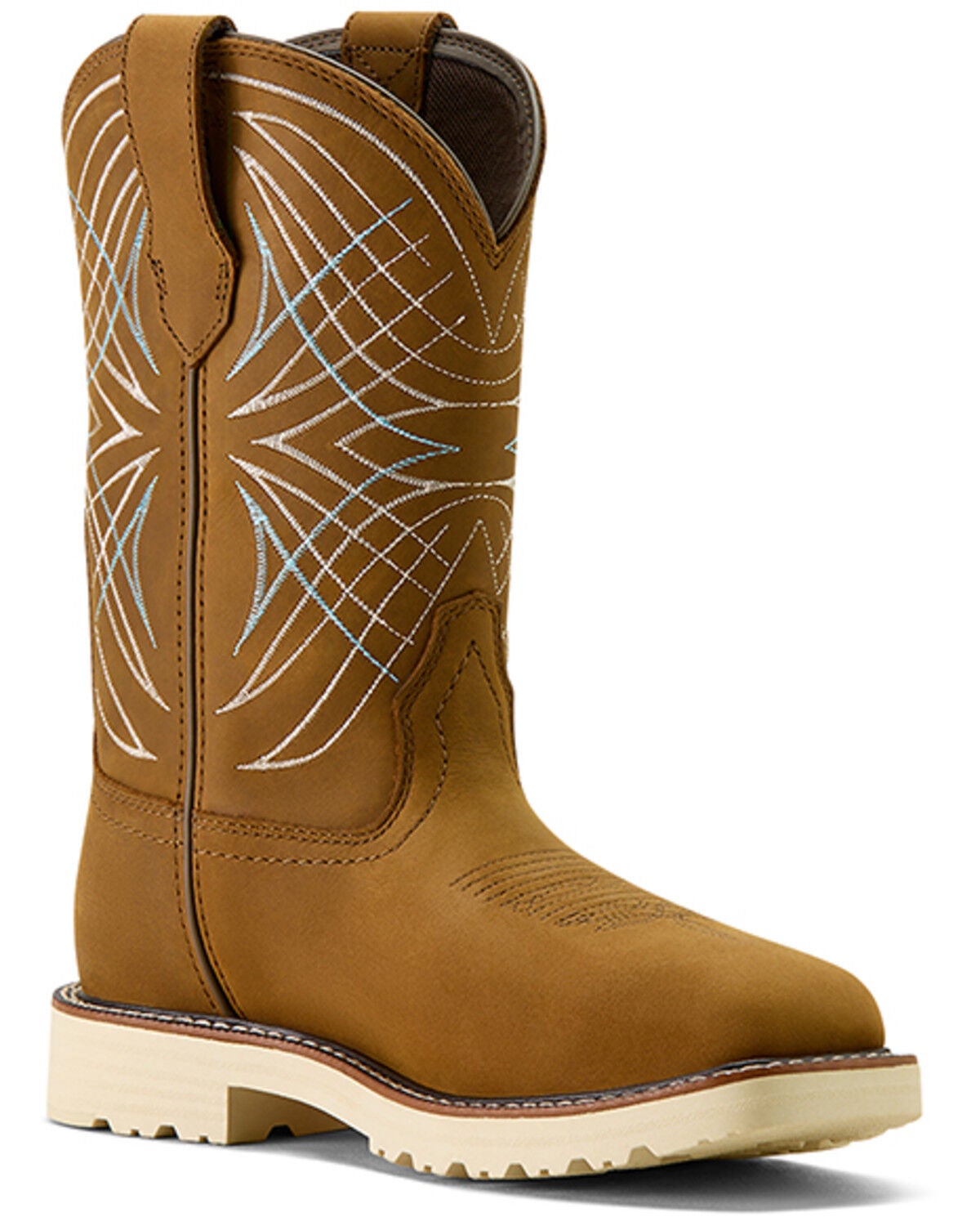 Image #1 - Ariat Women's Activator CSA Waterproof Work Boots - Steel Toe, Brown, hi-res